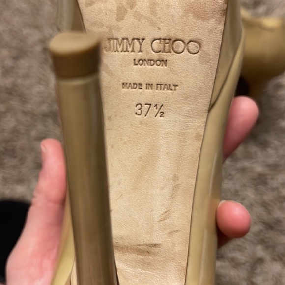 Nude Jimmy Choo Pumps - Picture 4 of 4